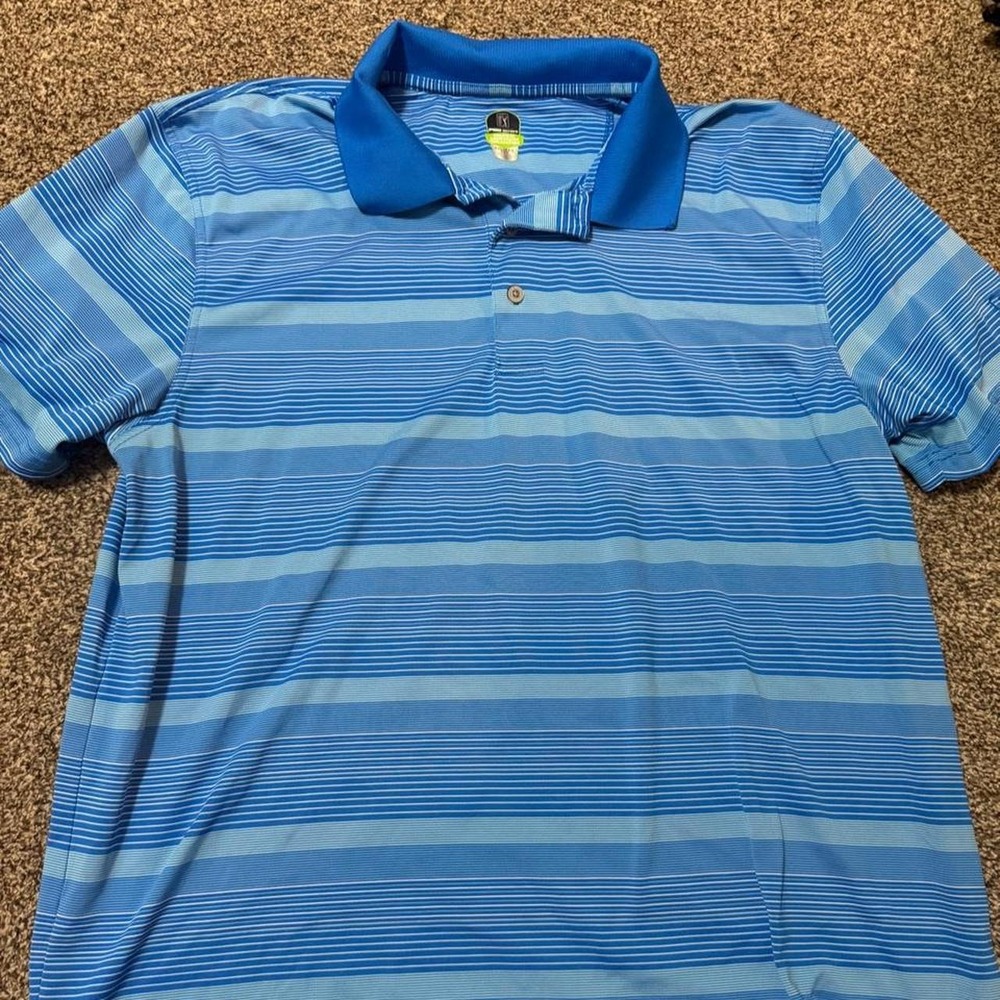 PGA Tour Men's Blue Polo-shirt